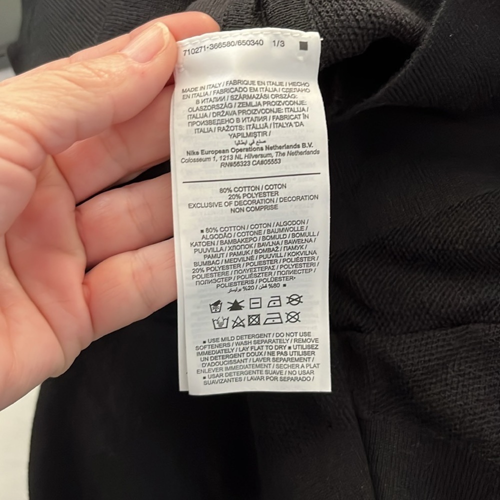 NEW with tags Nike Every Stitch Considered Black Knit Shorts Women's Small - Picture 5 of 13
